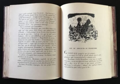 André Gide Le Prométhée mal enchainé trente dessins par Bonnard NRF 1920 - immagine 9