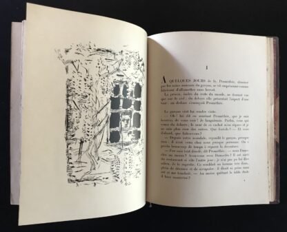 André Gide Le Prométhée mal enchainé trente dessins par Bonnard NRF 1920 - immagine 11
