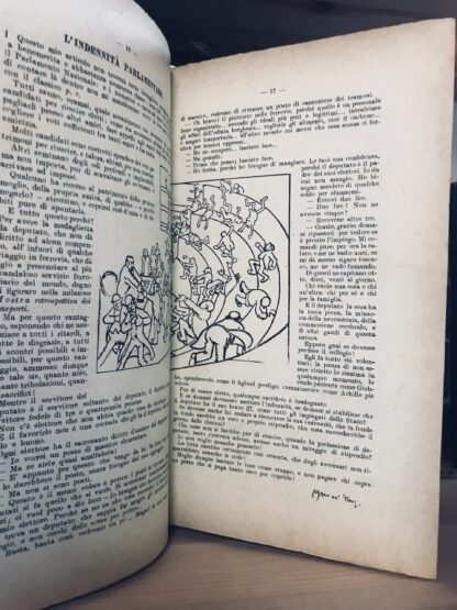 Yambo Il Pupazzetto 19 numeri anno 1907 dal 7 febbraio al 13 giugno G. Scotti - immagine 8