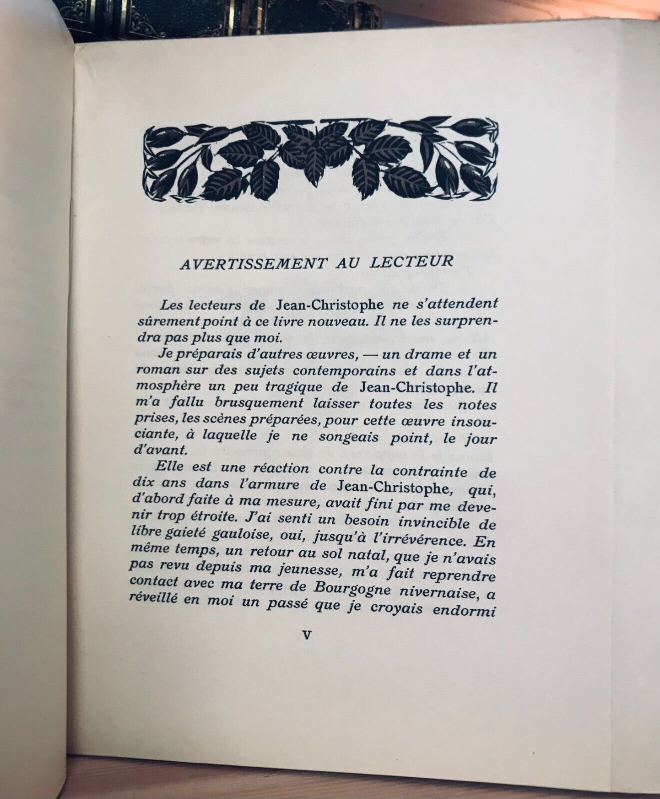 Romain Rolland Colas Breugnon Bois gravés de Deslignières Mornay 1927 - immagine 6