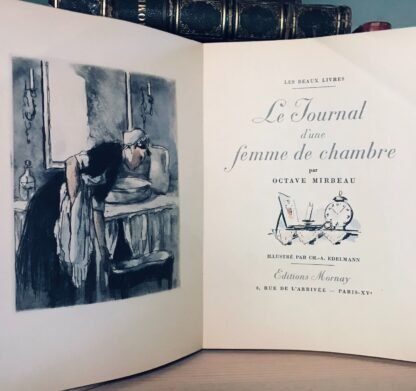 Mirbeau Octave Le Journal d'une femme de chambre Illustrations par Edelmann 1932 - immagine 4