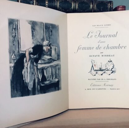Mirbeau Octave Le Journal d'une femme de chambre Illustrations par Edelmann 1932 - immagine 5
