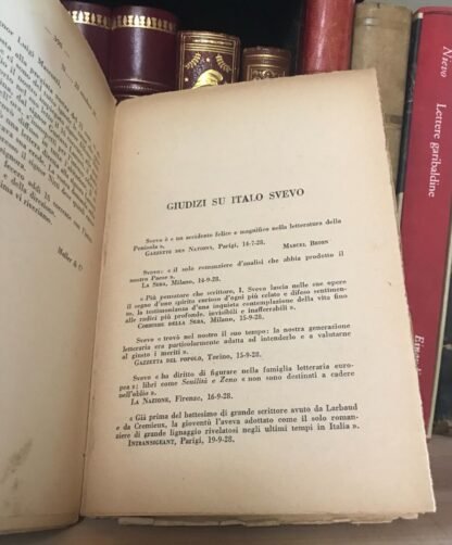 Italo Svevo Una vita seconda edizione Morreale 1930 - immagine 4