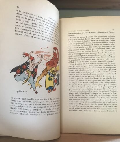 Mardrus Histoire du portefaix avec les jeunes filles conte des Mille et une nuits - immagine 7