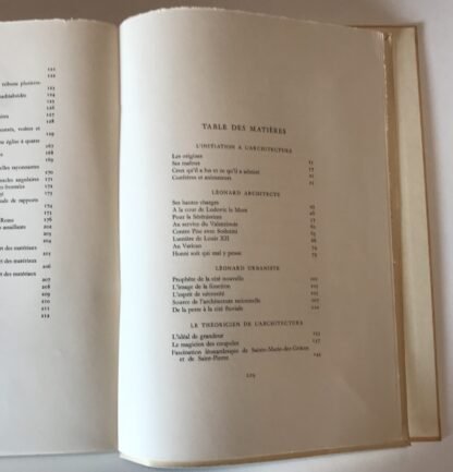 Léonard architecte par Alberto Sartoris Architecte Alberto Tallone éditeur 1952 - immagine 9