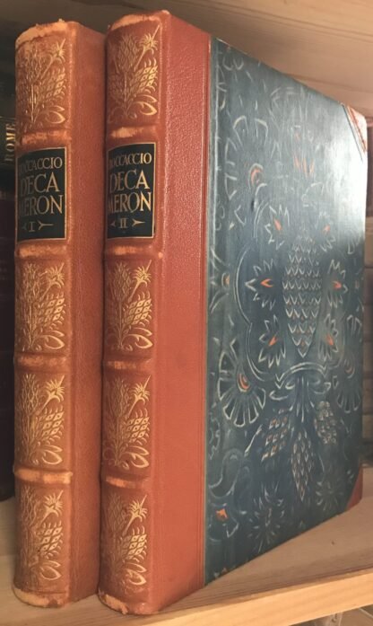 Boccaccio Decameron II voll. Verlag Neufeld & Henius Berlin 1924 Lucian Zabel