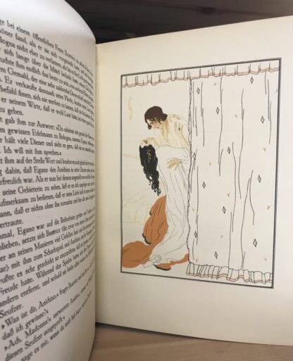 Boccaccio Decameron II voll. Verlag Neufeld & Henius Berlin 1924 Lucian Zabel - immagine 7