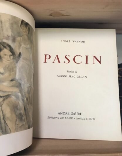 André Warnod Pascin Préface Pierre Mac Orlan André Sauret Éditions du Livre 1954 - immagine 4