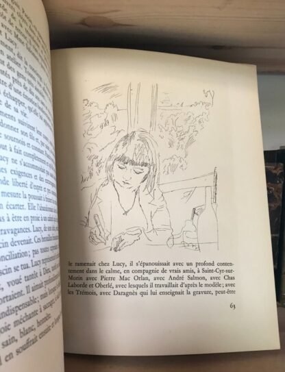 André Warnod Pascin Préface Pierre Mac Orlan André Sauret Éditions du Livre 1954 - immagine 6