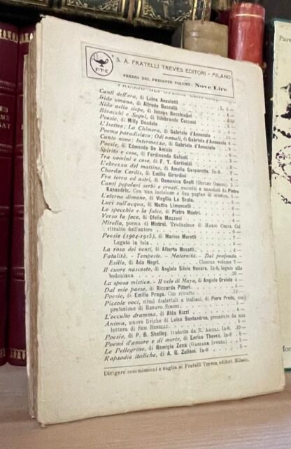 Ugo Betti Il Re pensieroso Fratelli Treves 1922 secondo migliaio - immagine 3