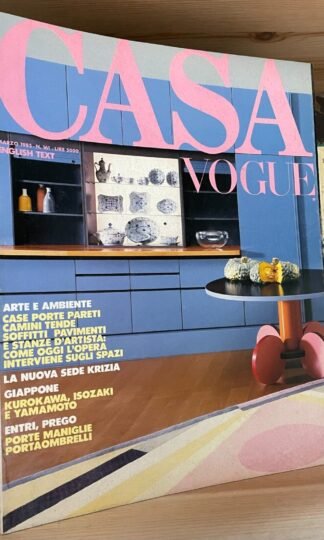 Casa Vogue Marzo 1985 n. 161 La nuova sede Krizia Kurokawa Isozaki Yamamoto