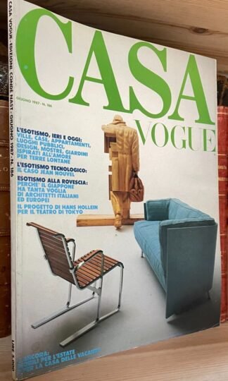 Casa Vogue Giugno 1987 n.186 Esotismo Jean Nouvel Hans Hollein Teatro di Tokyo