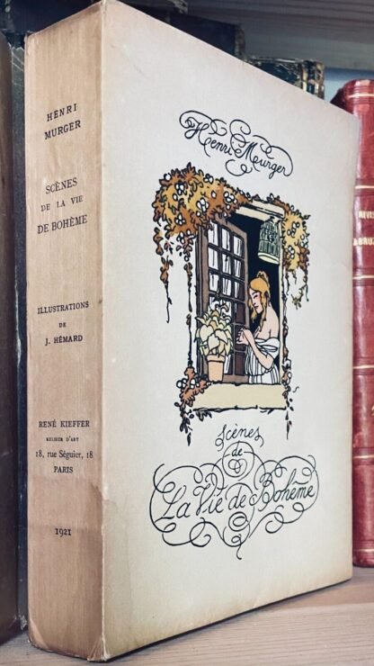 Henry Murger Scénes de la Vie de Bohème illustrées par Jose Hémar Kieffer 1921