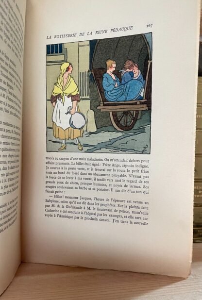 Anatole France La Rotisserie de la Reine Pedauque René Kieffer 1923 - immagine 9
