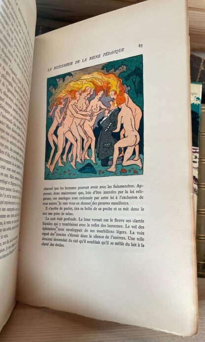 Anatole France La Rotisserie de la Reine Pedauque René Kieffer 1923 - immagine 8