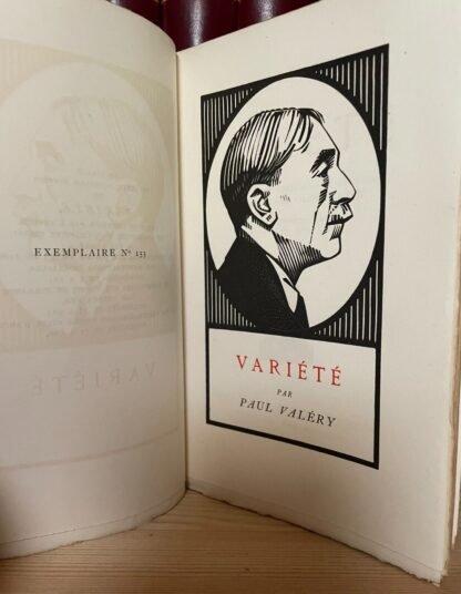 Paul Valéry Variété édition revue et corrigée par L'Auteur Aveline 1926 - immagine 5