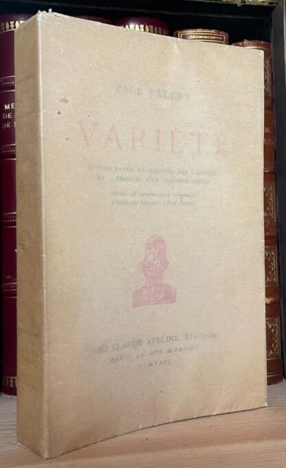 Paul Valéry Variété édition revue et corrigée par L'Auteur Aveline 1926 - immagine 3