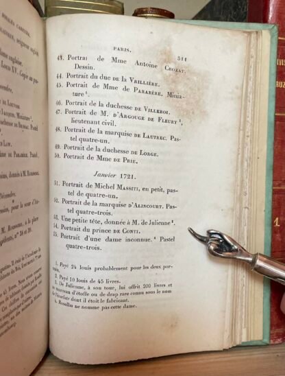 Journal de Rosalba Carriera pendant son séjour a Paris Techener 1865 - immagine 12