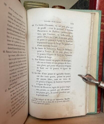 Journal de Rosalba Carriera pendant son séjour a Paris Techener 1865 - immagine 11