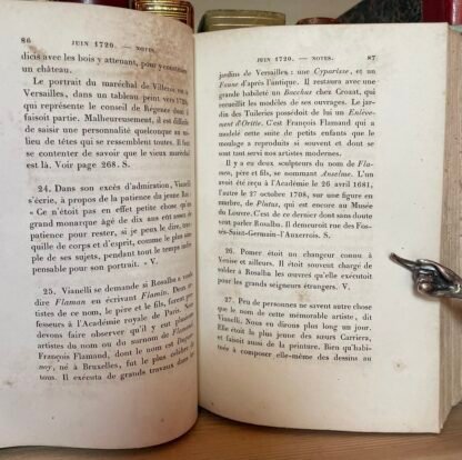 Journal de Rosalba Carriera pendant son séjour a Paris Techener 1865 - immagine 7