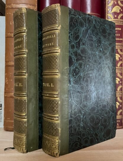 Lettere ed Altre Opere di Clemente XIV Ganganelli due Volumi Stamperia Piatti 1829