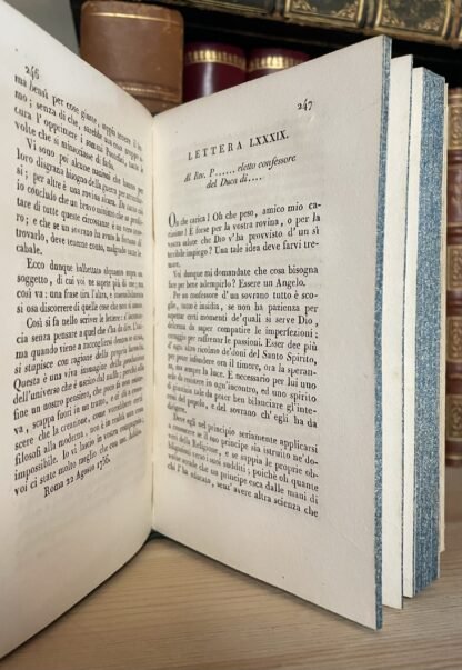 Lettere ed Altre Opere di Clemente XIV Ganganelli due Volumi Stamperia Piatti 1829 - immagine 6