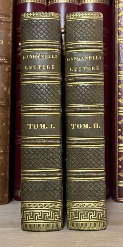 Lettere ed Altre Opere di Clemente XIV Ganganelli due Volumi Stamperia Piatti 1829 - immagine 10
