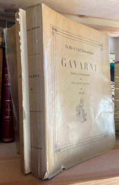 Lemoisne Gavarni Peintre et Lithographe 2 Volumes 1804-1866 Floury 1924-1928 - immagine 4