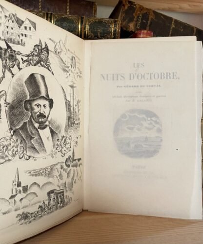 Gérard de Nerval Les nuits d'octobre Nouvelle Revue Française 1920 - immagine 3