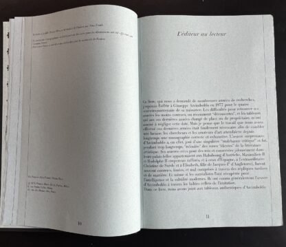 Arcimboldo Texte de Roland Barthes Introduction Achille Bonito Oliva FMR 1978 - immagine 4