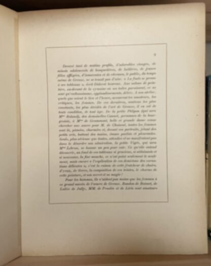Pilon J. B. Greuze peintre de la femme et la jeune fille 1912 ed. numerata - immagine 9
