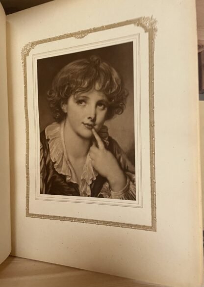 Pilon J. B. Greuze peintre de la femme et la jeune fille 1912 ed. numerata - immagine 15