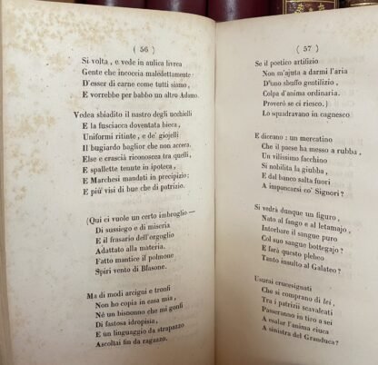 (Giuseppe Giusti) Versi Bastia Tipografia di Fabiani 1845 - immagine 15