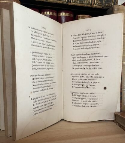 (Giuseppe Giusti) Versi Bastia Tipografia di Fabiani 1845 - immagine 20
