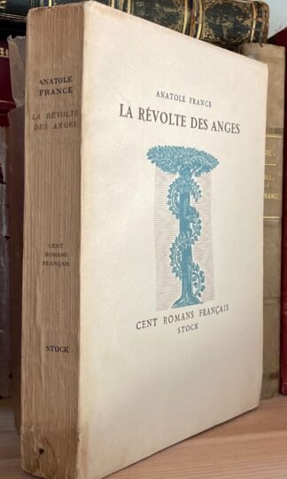 Anatole France La Révolte des anges Cent romans français 1947