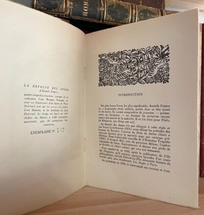 Anatole France La Révolte des anges Cent romans français 1947 - immagine 6