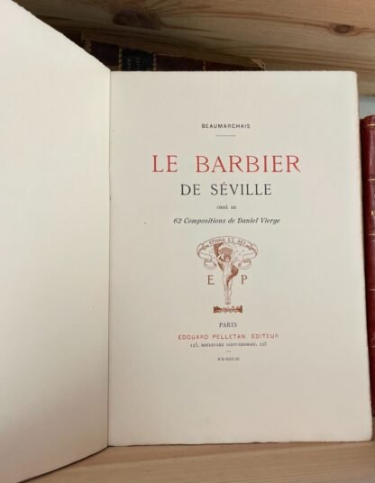 Beaumarchais Le Barbier de Séville 62 compositions Daniel Vierge Pellettan 1903 - immagine 5