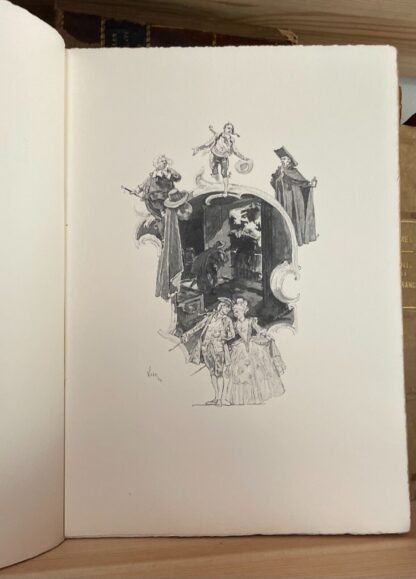 Beaumarchais Le Barbier de Séville 62 compositions Daniel Vierge Pellettan 1903 - immagine 7