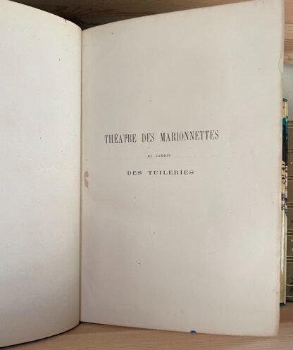 Duranty Théatre des marionnettes du jardin des Tuileries Dubuisson & Cie 1863 - immagine 15