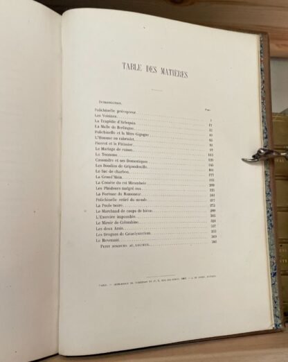 Duranty Théatre des marionnettes du jardin des Tuileries Dubuisson & Cie 1863 - immagine 14