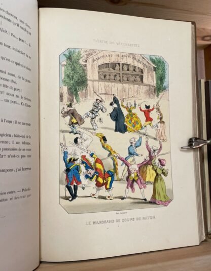 Duranty Théatre des marionnettes du jardin des Tuileries Dubuisson & Cie 1863 - immagine 3