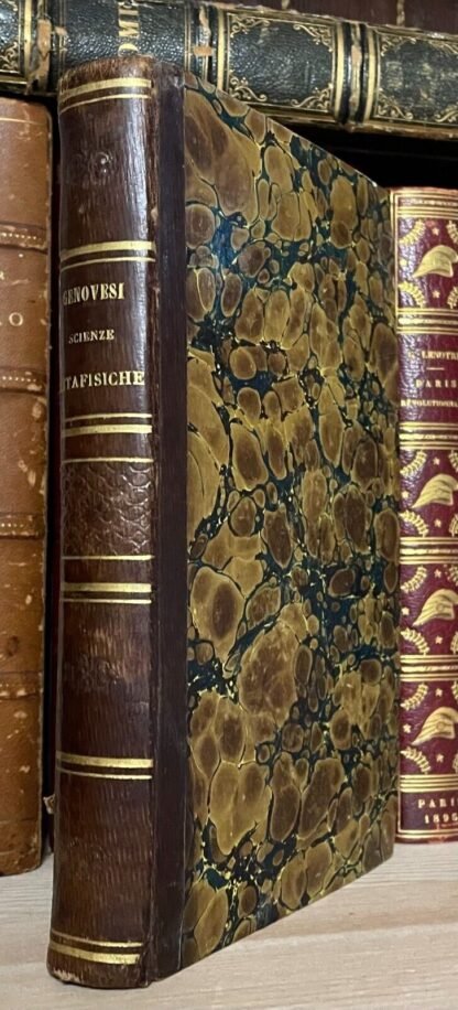 Antonio Genovesi Delle Scienze Metafisiche per gli giovanetti Napoli 1788