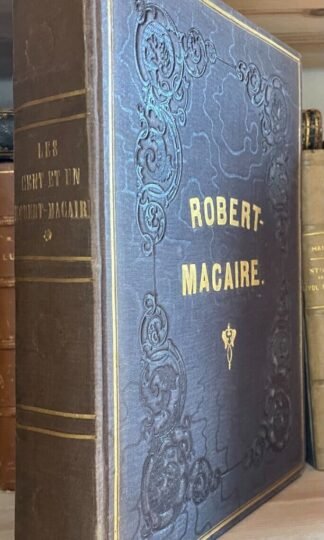 Daumier Les cent et un Robert-Macaire Aubert et Cie 1840-43 2 voll. unico tomo