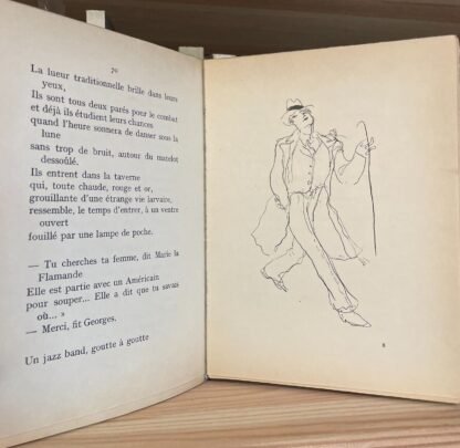 Pierre Mac Orlan Oeuvres poétiques complètes Edy Legrand Le Capitole 1929 - immagine 12