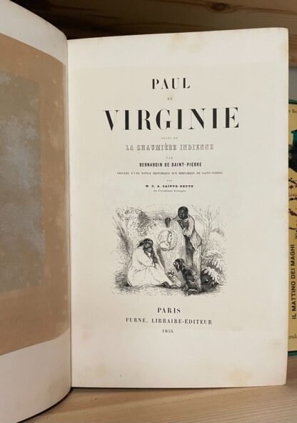 Bernardin De St-Pierre Paul et Virginie Furne 1855 - immagine 7