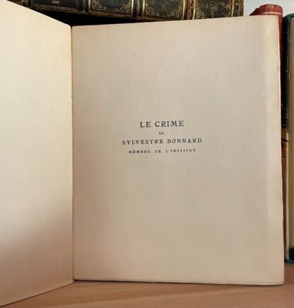Anatole France Le crime de Sylvestre Bonnard ed. Mornay Les Beaux Livres 1923 - immagine 3