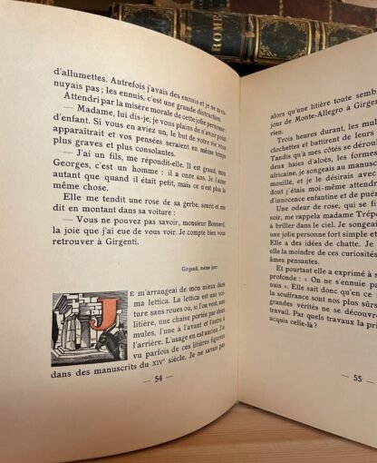 Anatole France Le crime de Sylvestre Bonnard ed. Mornay Les Beaux Livres 1923 - immagine 13