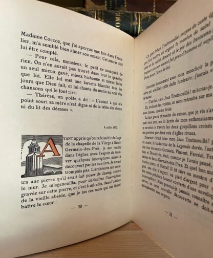 Anatole France Le crime de Sylvestre Bonnard ed. Mornay Les Beaux Livres 1923 - immagine 8