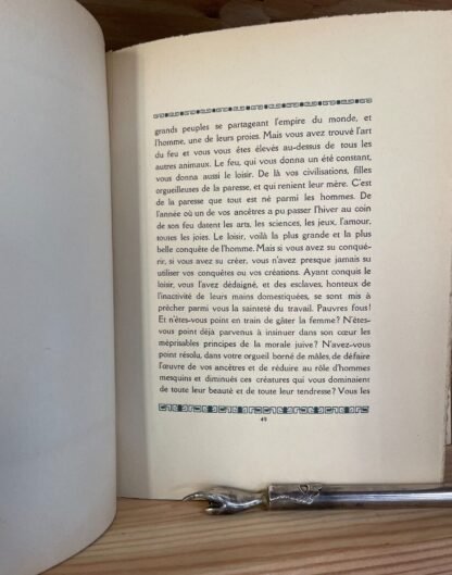 Remy De Gourmont Une nuit au Luxembourg éditions du Sagittaire 1923 - immagine 12