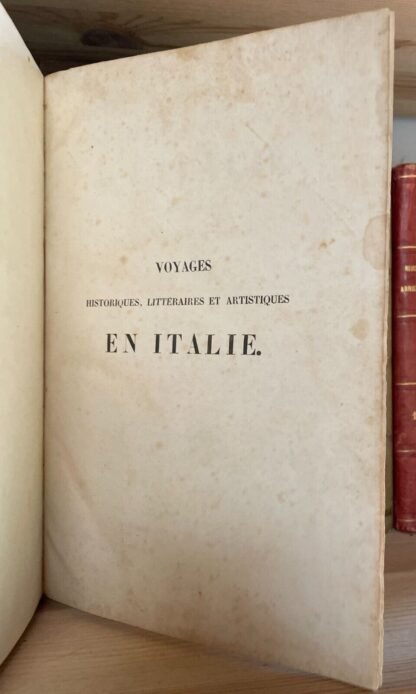 Valery Voyages en Italie Guide de Voyageur et de l'Artiste 3a ed. Hauman 1842 - immagine 6